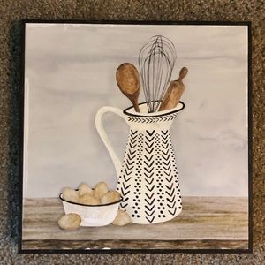 Cute kitchen art piece